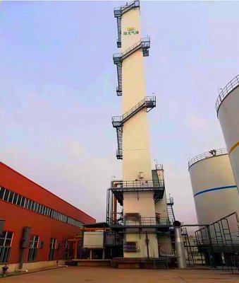 2017年8月3000/5500Nm3全液体空分完成